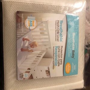 Breathable mesh bumper